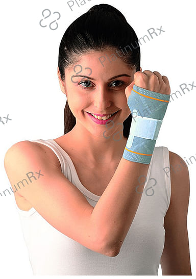 Vissco 5602 Platinum Wrist Splint Binder with Silicone Pressure Pad Small Right