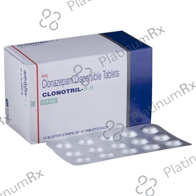 Clonotril 0.5mg Tablet 10s