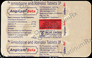 Angicam Beta 5/50mg Tablet 15s