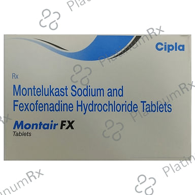 Montair FX 120/10mg Tablet 15s
