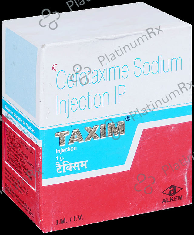 Taxim 1gm Injection 5ml