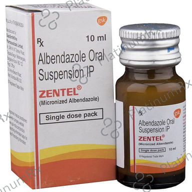 Zentel 400mg Oral Suspension 10ml