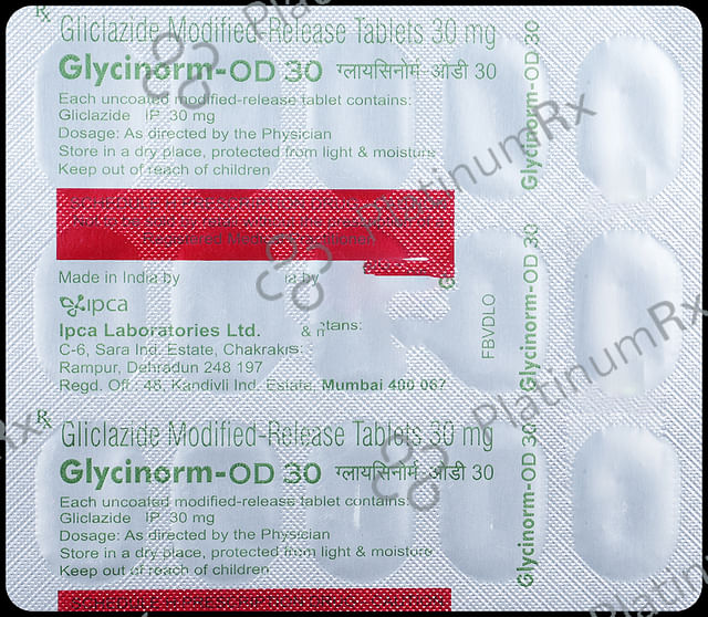 Glycinorm OD MR 30mg Tablet 15s