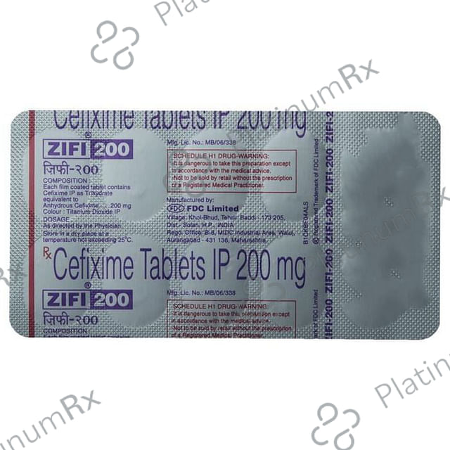 Zifi 200mg Tablet 10s