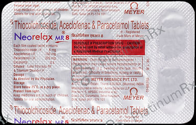 Neorelax MR 100/325/8mg Tablet 10s
