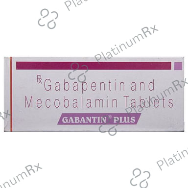 Gabantin Plus 100mg/500mcg Tablet 10s