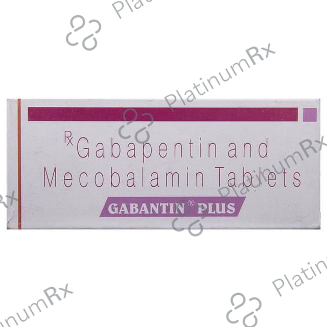 Gabantin Plus 100mg/500mcg Tablet 10s