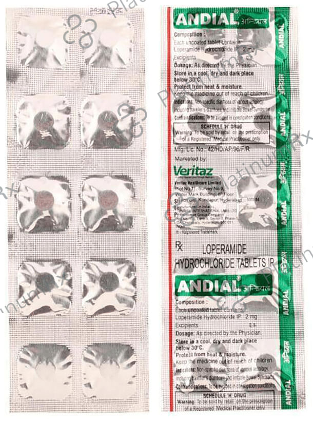 Andial 2mg Tablet 10s