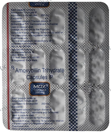 Mox 250mg Capsule 15s