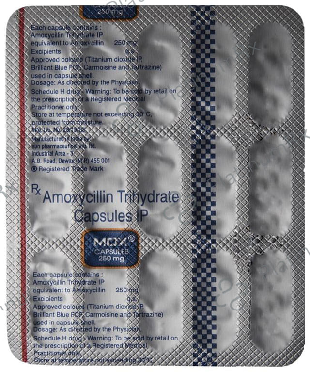 Mox 250mg Capsule 15s