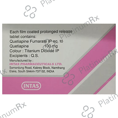 Qutan 100mg Tablet PR 10s