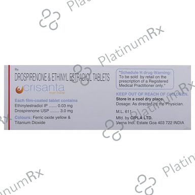 Crisanta 3/0.035mg Tablet 21s