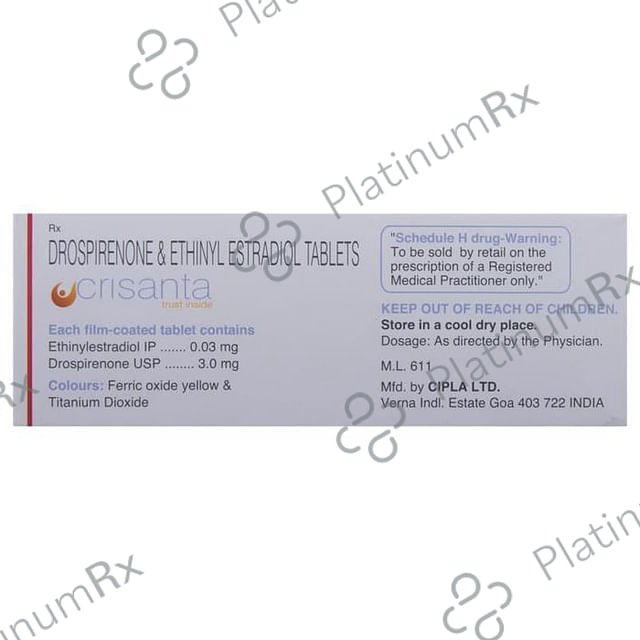 Crisanta 3/0.035mg Tablet 21s