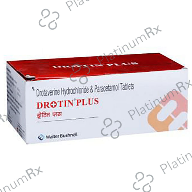 Drotin Plus 80/500mg Tablet 10s