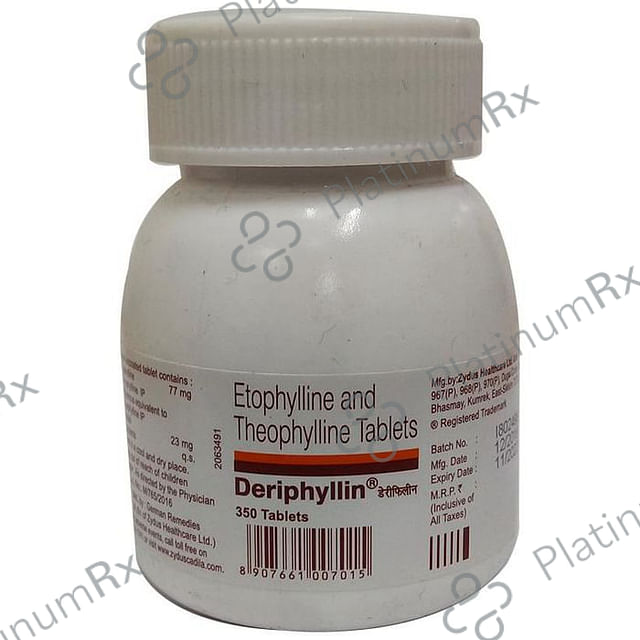 Deriphyllin 77/23mg Tablet 30s