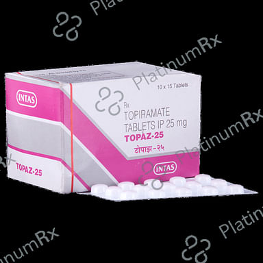 Topaz 25mg Tablet 15s