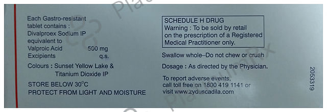Divalpro 500mg Tablet 10s