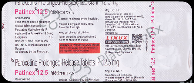 Patinex 12.5mg Tablet 10s
