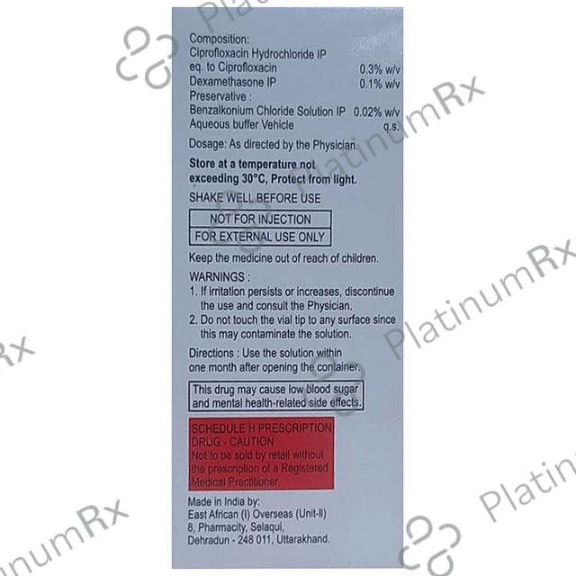 Alciflox D Eye/Ear Drop 10ml