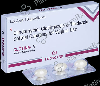 Clotina-V Vaginal Suppository 3 Vaginal Suppository