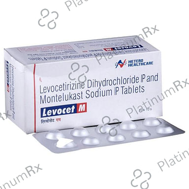Levocet M 5/10mg Tablet 10s