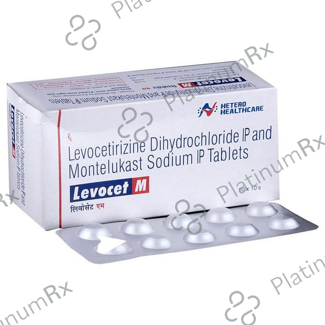 Levocet M 5/10mg Tablet 10s