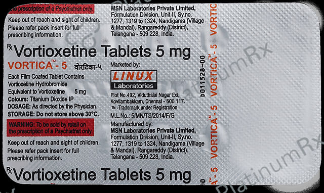 Vortica 5mg Tablet 10s
