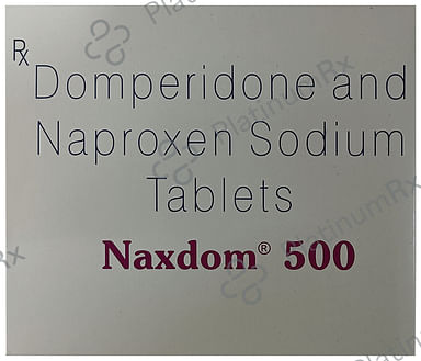 Naxdom 500/10mg Tablet 15s