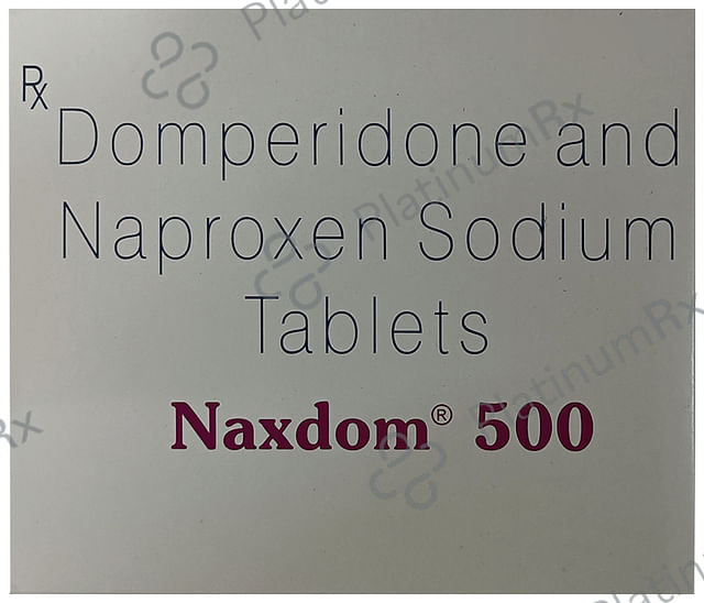 Naxdom 500/10mg Tablet 15s