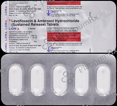 L Cin A 75/500mg Tablet 5s