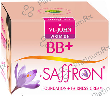 Vi-John Women BB+ Foundation+Fairness Cream with Saffron