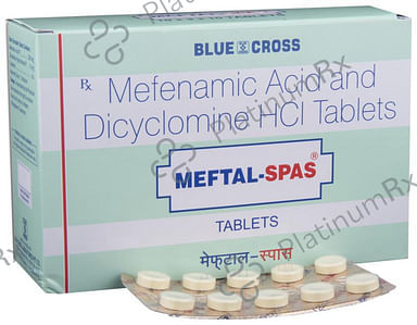Meftal Spas 10/250mg Tablet 10s