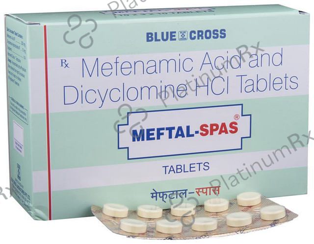 Meftal Spas 10/250mg Tablet 10s