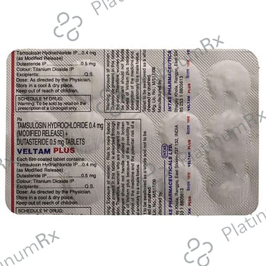 Veltam Plus 0.5/0.4mg Tablet MR 15s