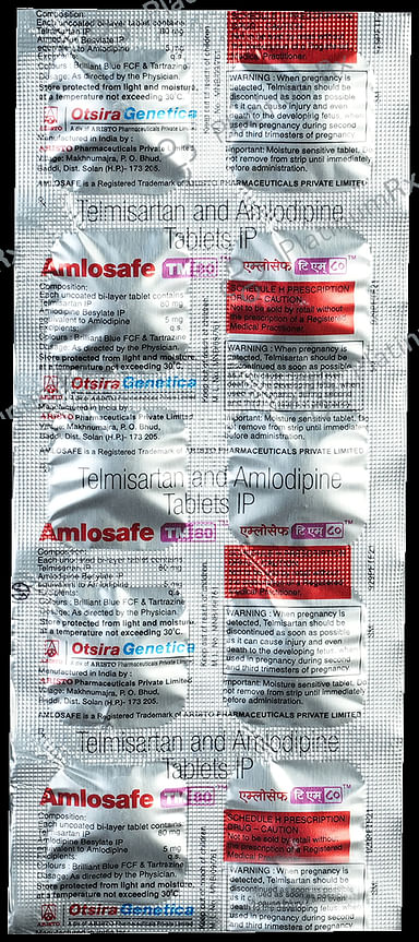 Amlosafe TM 80 5/80mg Tablet 10s