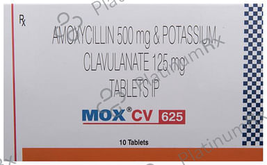Mox CV 625 500/125mg Tablet 10s