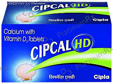 Cipcal HD 500mg/500IU Tablet 15s