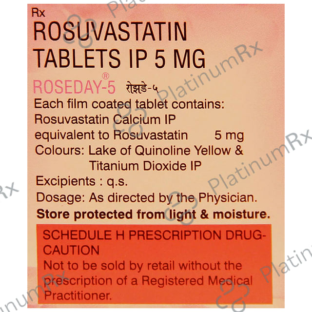 Roseday 5mg Tablet 15s