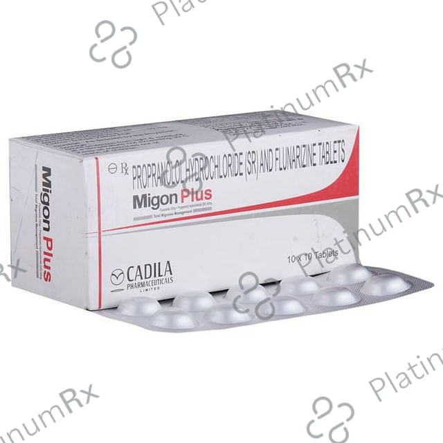 Migon Plus 10/40mg Tablet 10s