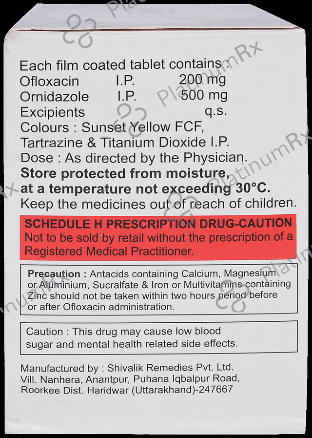 Oflotas OZ Tablet 10s