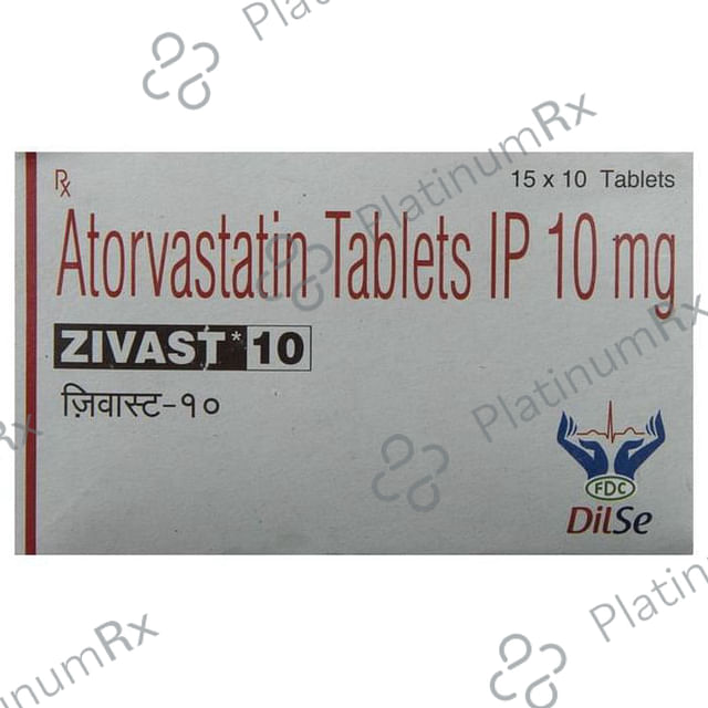 Zivast 10mg Tablet 10s