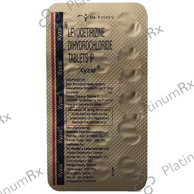 Xyzal 5mg Tablet 15s