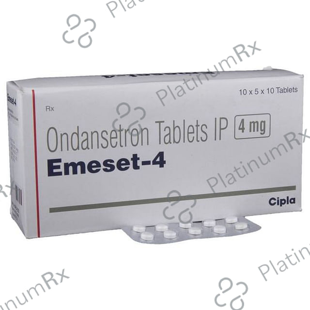 Emeset 4mg Tablet 10s