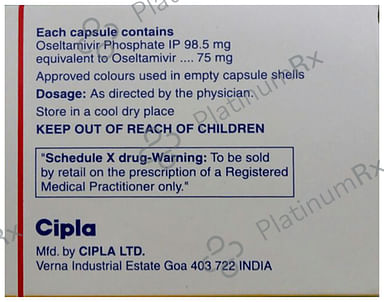 Antiflu 75mg Capsule 10s