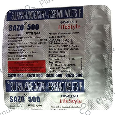 Sazo 500mg Tablet 15s