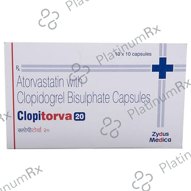 Clopitorva 20/75mg Capsule 10s