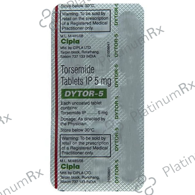 Dytor 5mg Tablet 15s