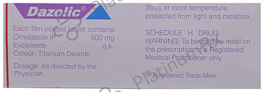Dazolic 500mg Tablet 10s