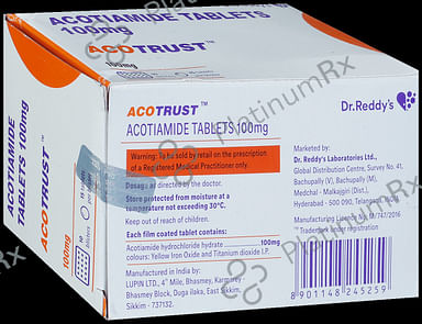 Acotrust 100mg Tablet 15s