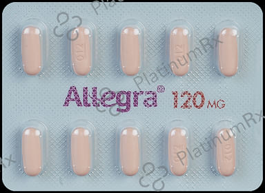 Allegra 120mg Tablet 10s